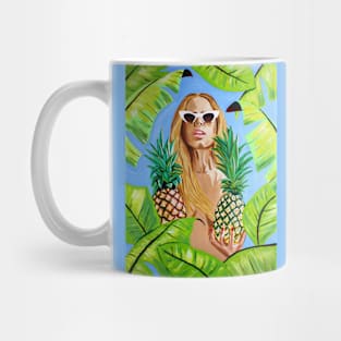 Pineapples in Paradise Mug